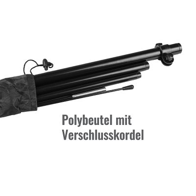 Beachflag Promo, Polyesterbeutel