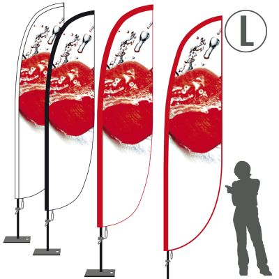 Beachflag Event Feather Curve