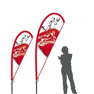 Beachflag Promo Feather Curve