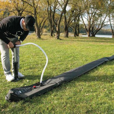 StarX PneuFlag Aufbau mit Handpumpe