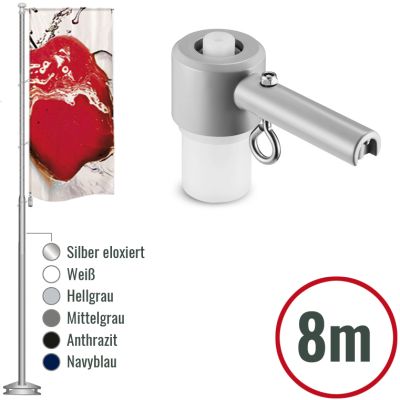 Fahnenmast Ausleger Eco 800cm
