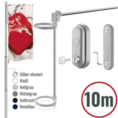 Fahnenmast Windtracker Secur ECO 800cm
