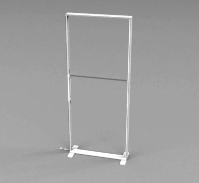 LUMIX WHITE 85x200cm, Frame