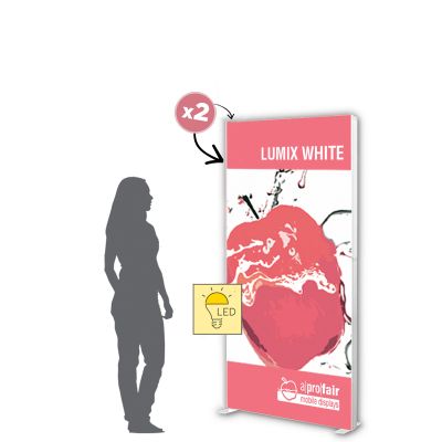 LUMIX WHITE 85x200cm