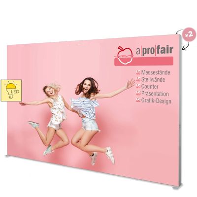 Lumix 500, SEG Rahmensystem mit LED-Beleuchtung