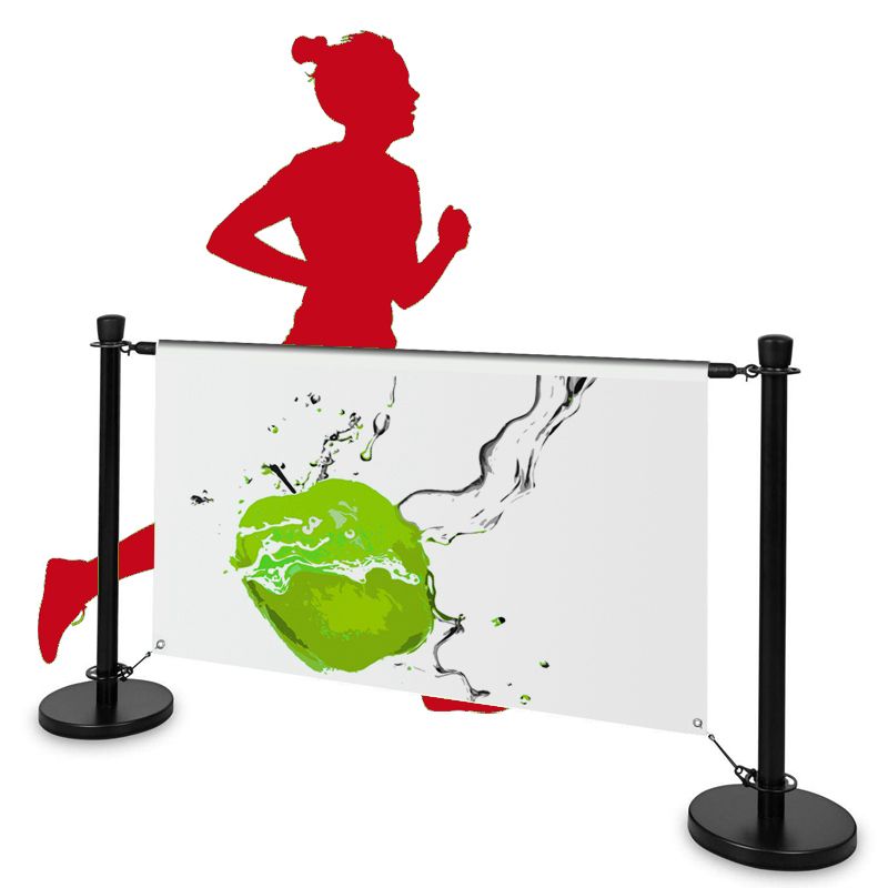 CAFÉ Absperrbanner Schwarz CAFÉ Absperrbanner Schwarz