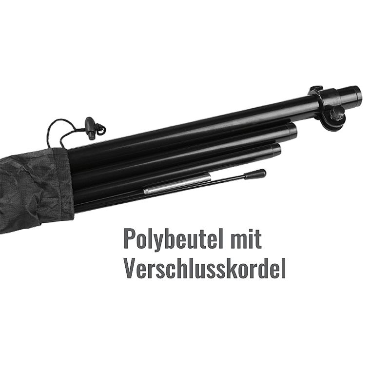 Beachflag Promo, Polyesterbeutel