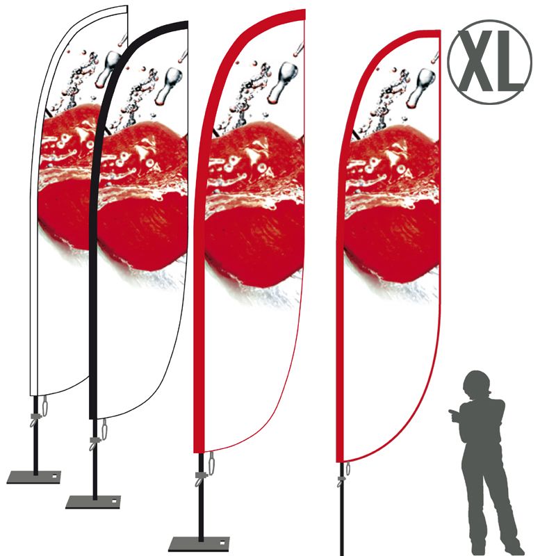 Beachflag Event Feather Curve