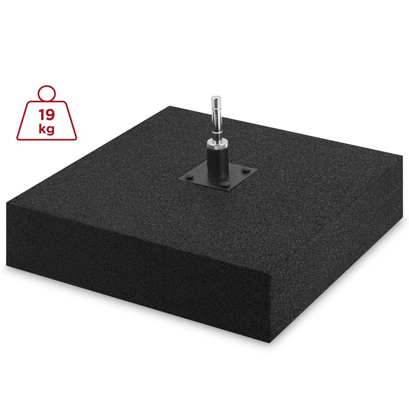 Rubberbase mit Metallrotator