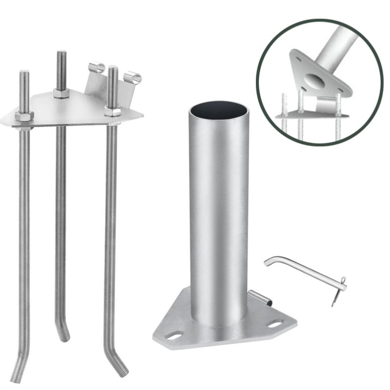 Kippgelenk für Fahnenmasten