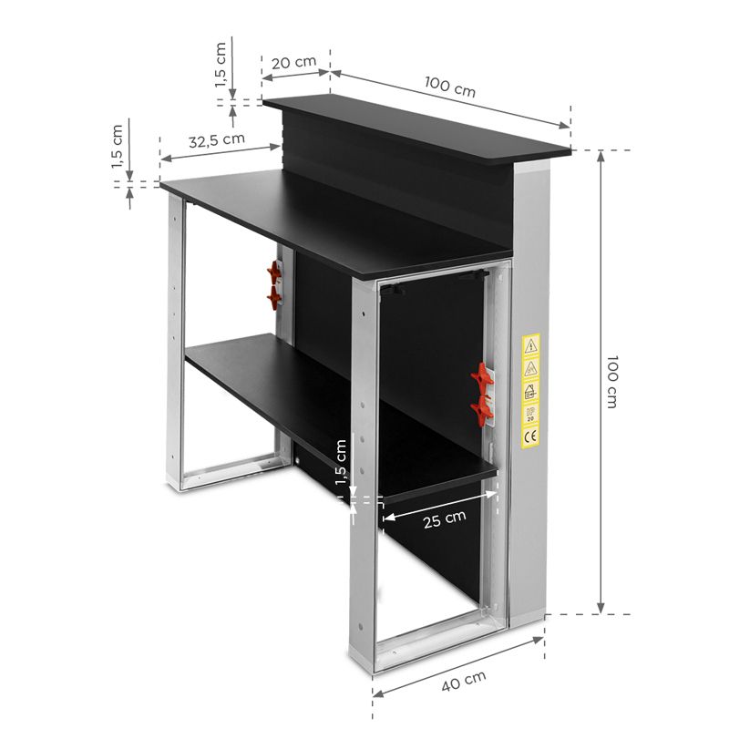 Box Pro SEG Counter Abmessungen