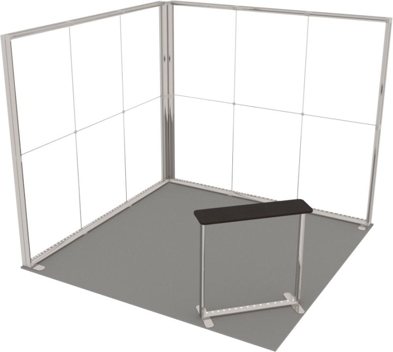 Lumix Messestand Corner 5x3m, Rahmen Lumix Messestand Corner 5x3m, Rahmen