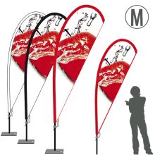 Beachflag Promo Feather Straight