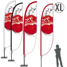 Beachflag Event Feather Curve