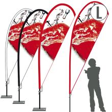 Beachflag Event Feather Straight