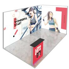 Lumix Messestand Corner 5x3m