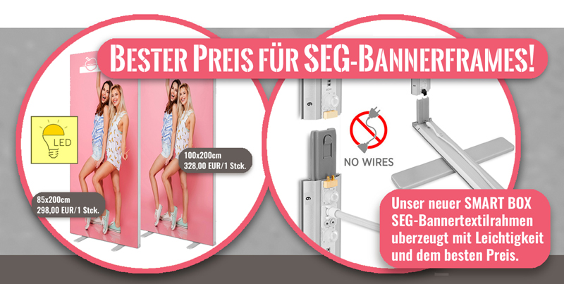 Indoorwerbung zum besten Preis!